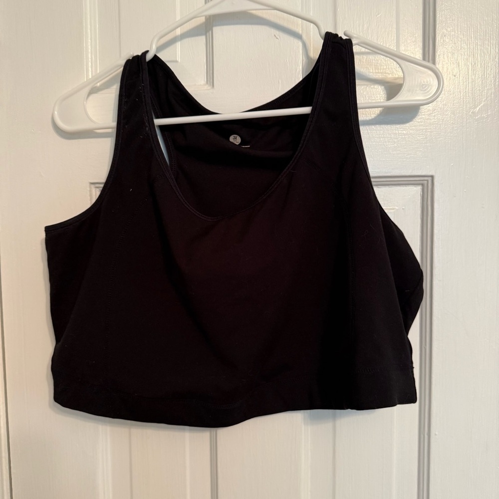 Black Women's Sports Bra